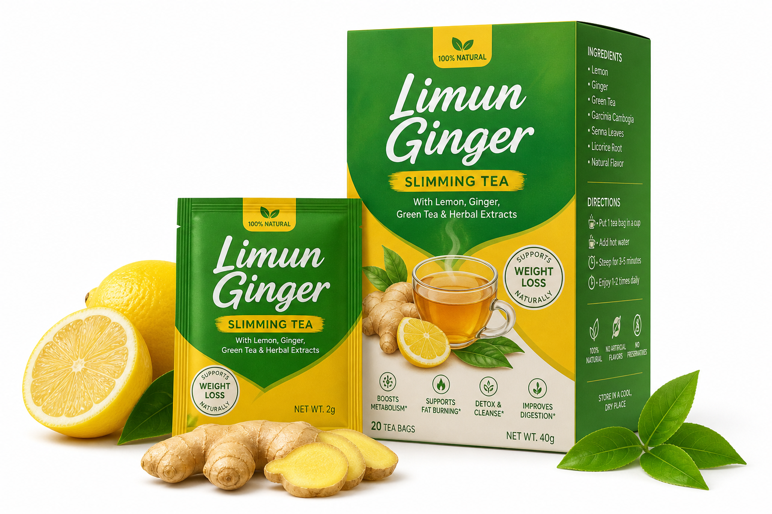 Té Limón Jengibre